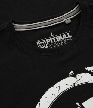 T- SHIRT PITBULL SCRATCH BLACK S