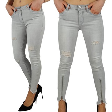 #DAMSKIE SPODNIE JEANS DOPASOWANE Kalifornia 2 New