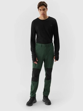 МУЖСКИЕ ТРЕККИНГОВЫЕ БРЮКИ 4F WORK ЭЛАСТИЧНЫЕ СПОРТИВНЫЕ БРЮКИ-КАРГО AW23M362