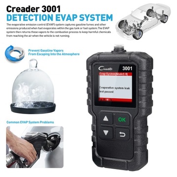 АВТОМОБИЛЬНЫЙ OBD2 СКАНЕР RUN CREADER 3001