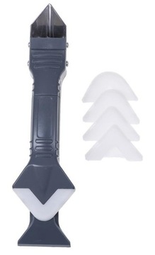 СКРЕБОК-ШПАТЕЛЬ ДЛЯ СИЛИКОНОВЫХ СОЕДИНЕНИЙ СТАЛЬНЫЕ СОЕДИНИТЕЛЬНЫЕ ГРУППЫ