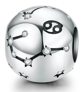 Charms Zawieszka znak zodiaku Rak