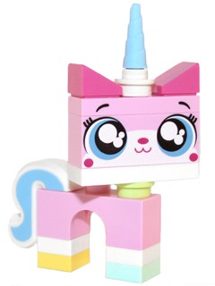 Брелок з LEGO Kiciarożek кіт єдиноріг DIY
