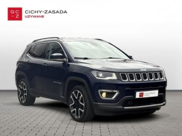 Jeep Compass II SUV 1.4 Multiair 170KM 2019 Jeep Compass LIMITED Skora Kamera Keyless Tempomat Led Serwis ASO, zdjęcie 6