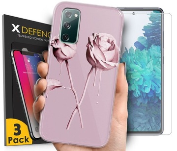 PREMIUM ETUI DO SAMSUNG S20 FE WZORY + SZKŁO 3SZT