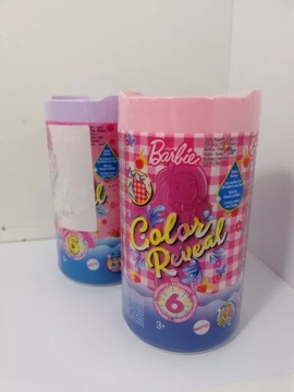 LALKA BARBIE COLOR REVEAL SPORTY RÓŻOWA TUBA
