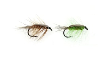 Sztuczne muchy #6 sucha mucha Beetle set 2szt /083