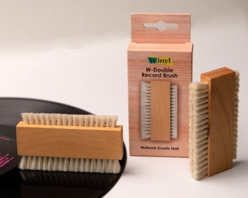 W-DOUBLE RECORD BRUSH, szczotka do płyt winylowych