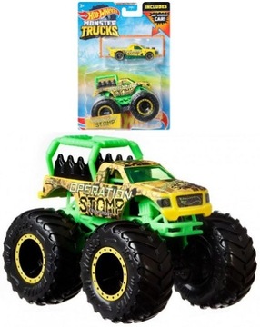 Auto OPERATION STOMP Samochodzik Hot Wheels Monster Trucks + Resorak