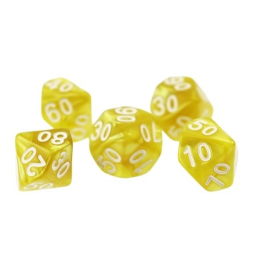 KOSTKA RPG KOŚĆ DZIESIĘCIOŚCIENNA K10 00-90 PERŁA MĄDROŚCI