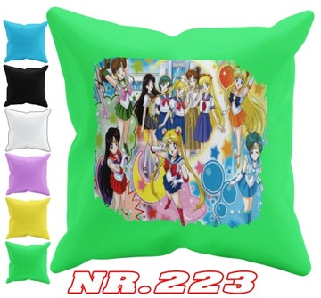 POSZEWKA NA PODUSZKĘ JAŚKA DO PRZEDSZKOLA SAILOR MOON + IMIĘ GRATIS