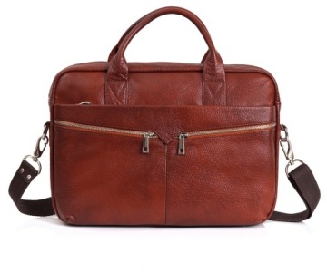 SKÓRZANA TORBA NA LAPTOP SOLOME STONE KARMEL