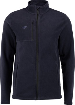 4F CIEPŁY POLAR GRANATOWY PLM003B r. L