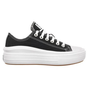 Buty Damskie Trampki na Platformie Converse CT All Star 570256C Czarne