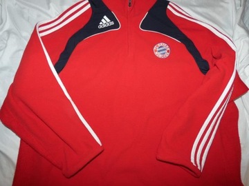 polar adidas FC BAYER bluza polarowa retro vintage Bayern Munich adidas