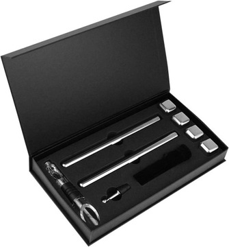 CHŁODZIARKA DO WINA ALKOHOLU I NAPOJÓW ZESTAW 5W1 + ETUI