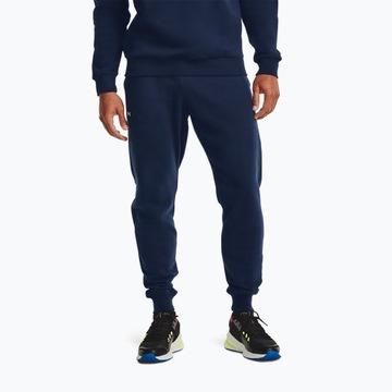 Мужские брюки Under Armour Rival Fleece Joggers темно-синие XXL