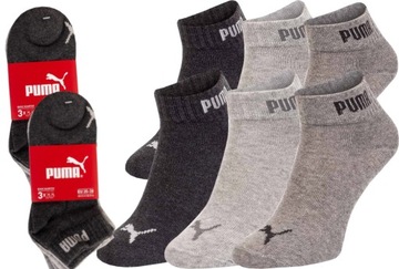 PUMA ORYGINALNE SKARPETY SKARPETKI 6 PAR 39-42