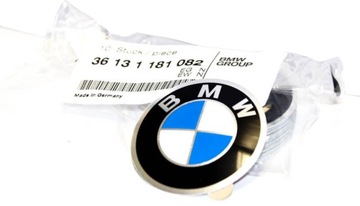 Emblemat Znaczek Logo BMW w KIEROWNICĘ AIRBAG 45MM Jakość OEM !