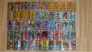 50x Karty POKEMON gx tag team basic