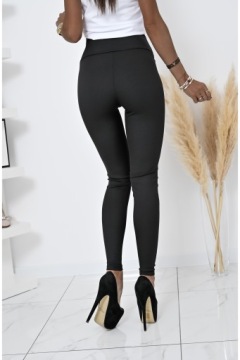 Стильные ребристые леггинсы с Zip Caren! Л