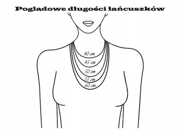 KLASYCZNY ŁAŃCUSZEK SREBRNY SINGAPUR ZE SREBRA PRÓBY 925 55cm