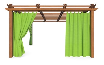 Водонепроницаемые садовые шторы для террасы, нагрудник на липучке, 155х240.