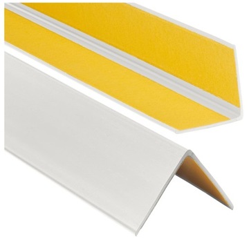 KĄTOWNIK PCV 50x50 Listwa Narożna J. SZARY 90cm Narożnik Ochronny