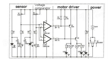 Мини-робот-водитель D2-1 — интеллектуальный робот DIY KIT — шасси робота, dw