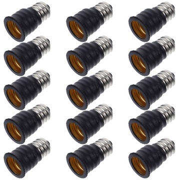 15 SZT. ADAPTER ŻARÓWKI KONWERTERY LAMPA ŻYRANDOLOWA