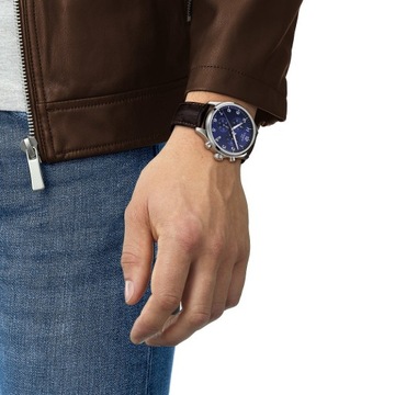 Zegarek męski Tissot casual chrono na pasku