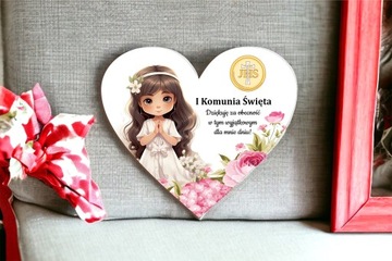 Благодарность гостям Первого Причастия, магнит, сувенир, подарок, печать