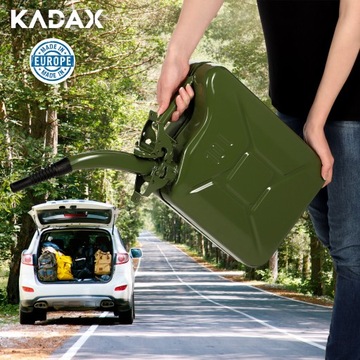 КАНИСТРА 20 Л ДЛЯ ТОПЛИВА, БЕНЗИНА, МАСЛА, МЕТАЛЛА ЗАБАВНАЯ