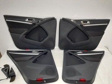 VW TIGUAN LIFT 2015r BOCZEK DRZWI LIMITED EDITION CHROM TAPICERKA PRZÓD TYŁ
