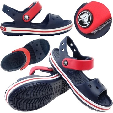 sandały dziecięce crocs sandałki na rzep szybkoschnące 20-21 C5