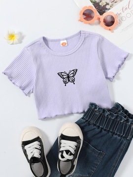 LC51310 *SHEIN CROP TOP Z NADRUKIEM 90
