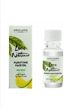 Oczyszczający olejek Love Nature z organicznym drzewem herbacianym Oriflame