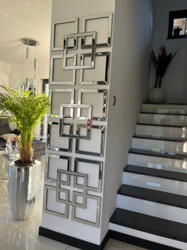 Зеркальная панель Украшение стены гламур 60x60