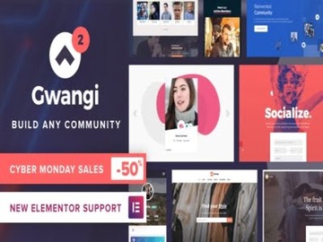Szablon Gwangi PRO Multi-Purpose Membership Social