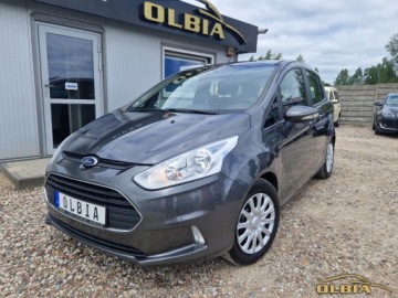 Ford B-MAX 1.0 EcoBoost 100KM 2015 Ford B-MAX Podrzewane fotele Usb Wielofunkcyjna Kierownica Benzyna 101KM