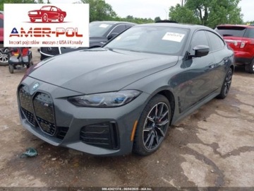 BMW i4 M Gran Coupe M50 544KM 2023 BMW i4 M50 2023, od ubezpieczalni Elektryczny 544KM
