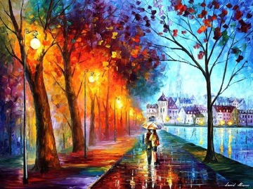 JEZIORO olej Leonid Afremov 100/80