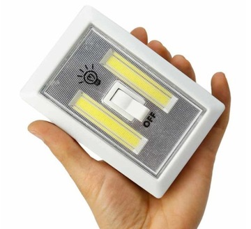 Беспроводная светодиодная лампа COB с магнитным переключателем