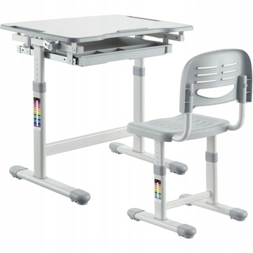 MOZOS DC-SET письменный стол + Серый стул