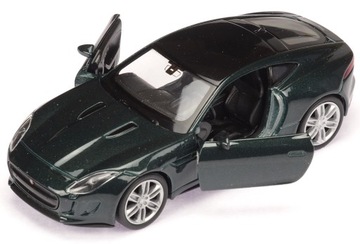 WELLY JAGUAR F-TYPE ЗЕЛЕНЫЙ 1:34 МЕТАЛЛ НОВАЯ МОДЕЛЬ