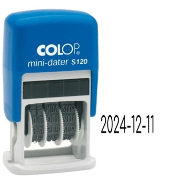 ЦИФРОВАЯ ШТАМП ДАТА 4 мм COLOP MINI S120 1 шт.