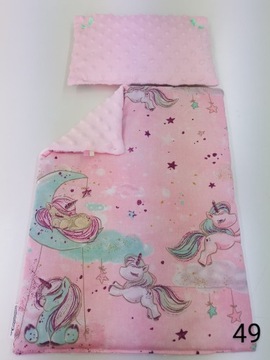 Pościel dla lalek dwustronna. PRODUCENT.