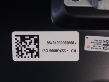 1-980-310-31 gl6 aps-395/B(CH) с SONY 55XG8096