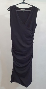 BODEN Czarna dopasowana sukienka rozmiar 36 long