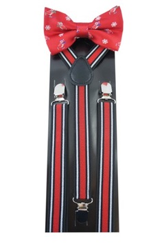 ŚWIĄTECZNE Szelki i mucha na 120-200cm W BAŁWANKI wigilia bożego narodzenia